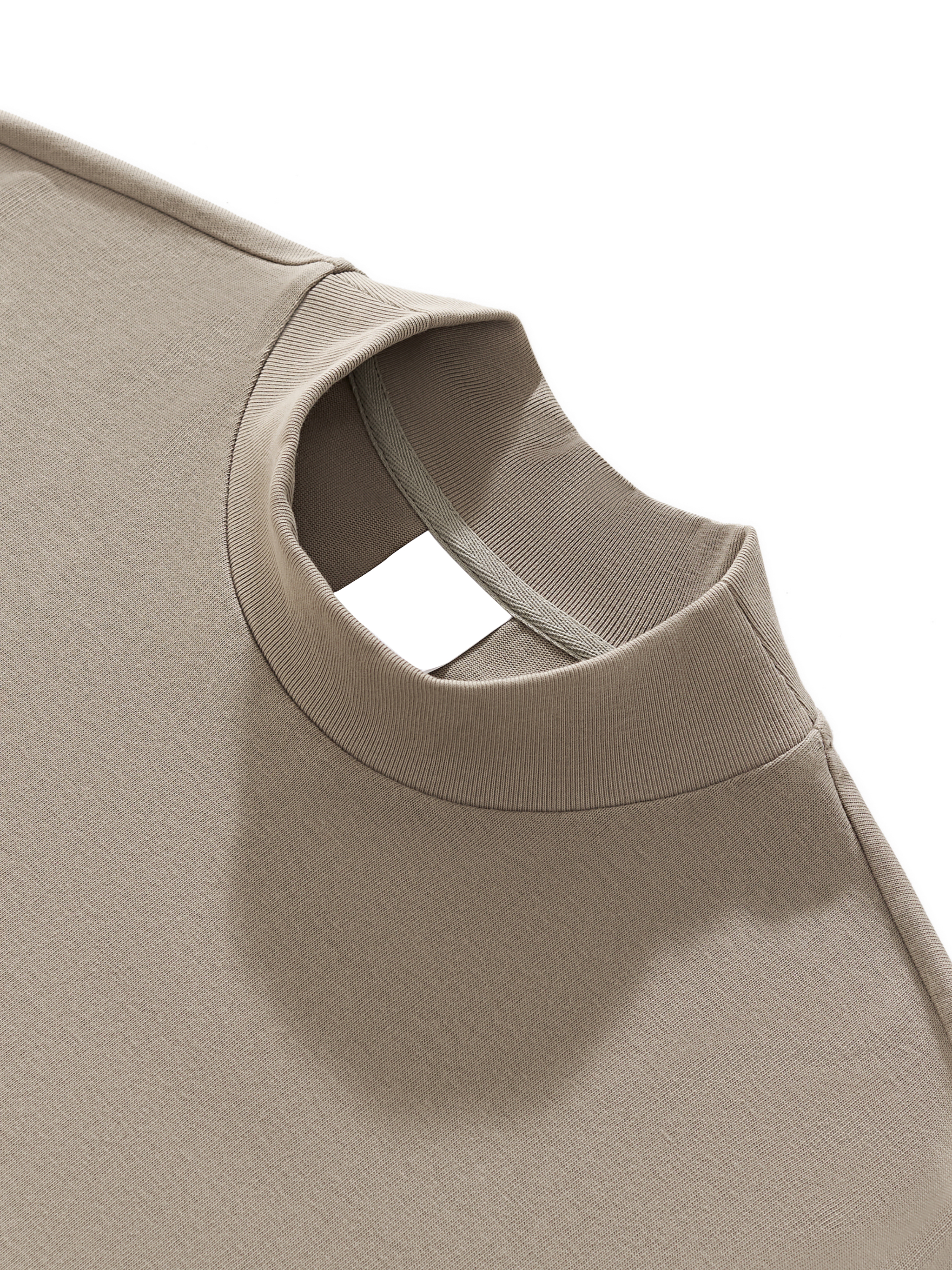 Oversized Mock Neck T-Shirt – Essential Streetwear | Tapstitch